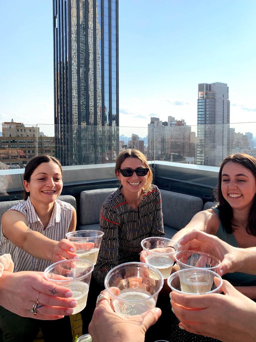 Happy Hour on a rooftop