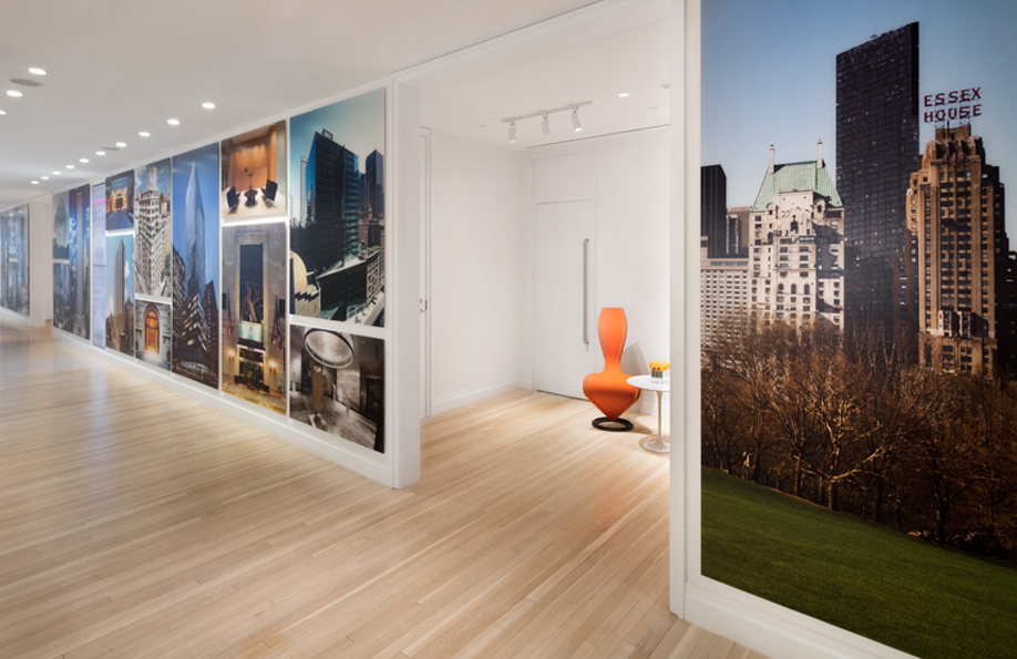 Exhibition design for Inside/Out: The Residences at 200 East 59, Macklowe Properties.
