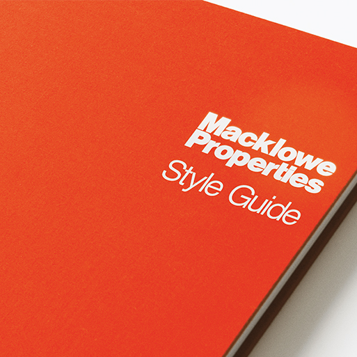 Macklowe Properties Style Guide book.