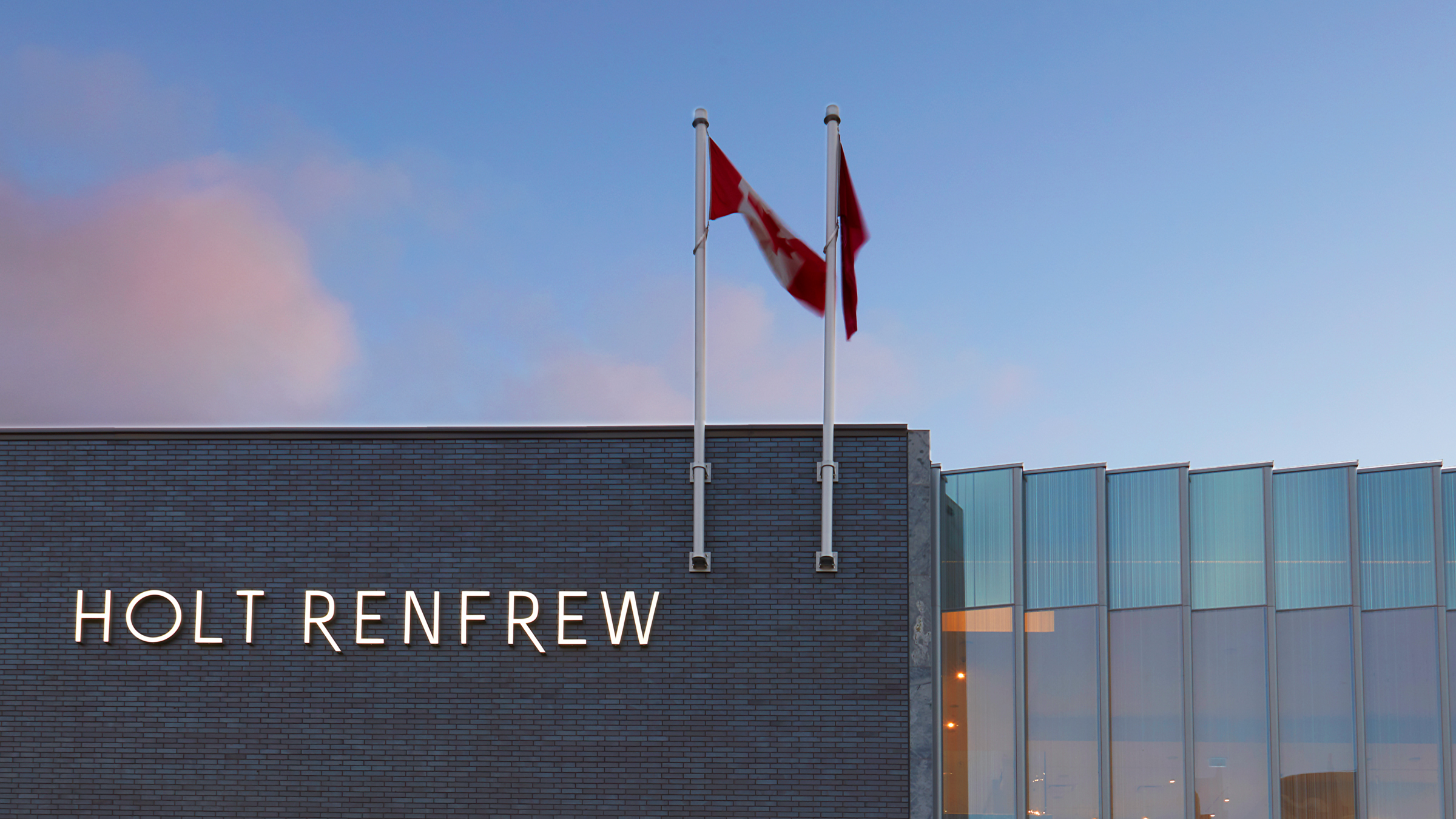 Signage for Holt Renfrew Square One