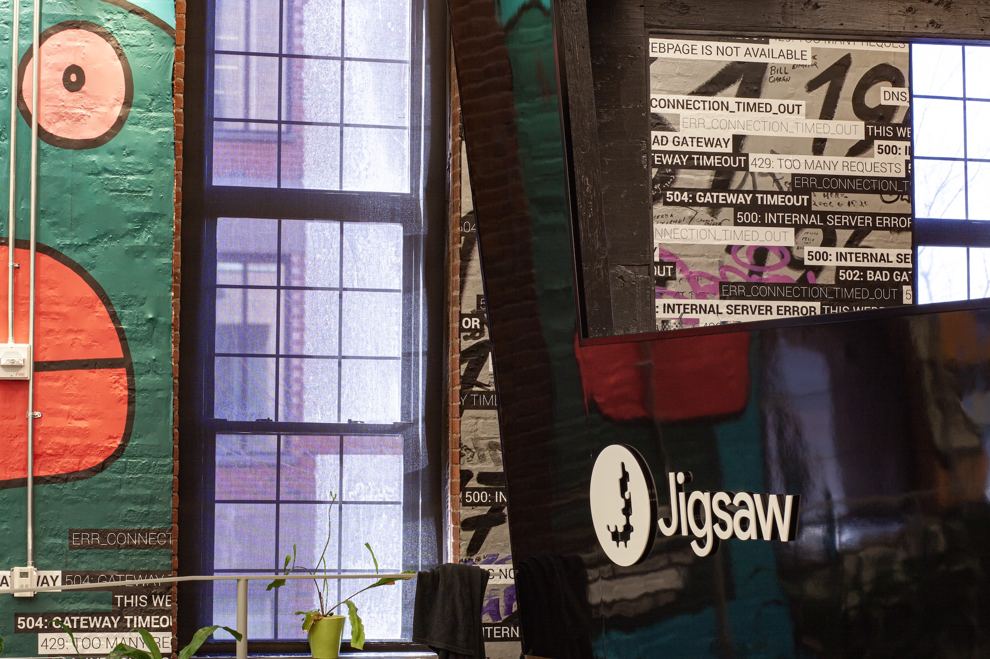 Signage and wall graphics for Jigsaw
