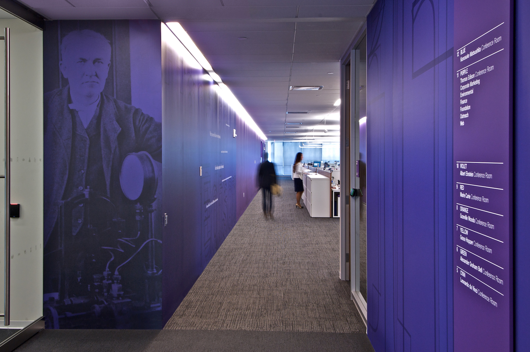 Wall graphics for Panasonic