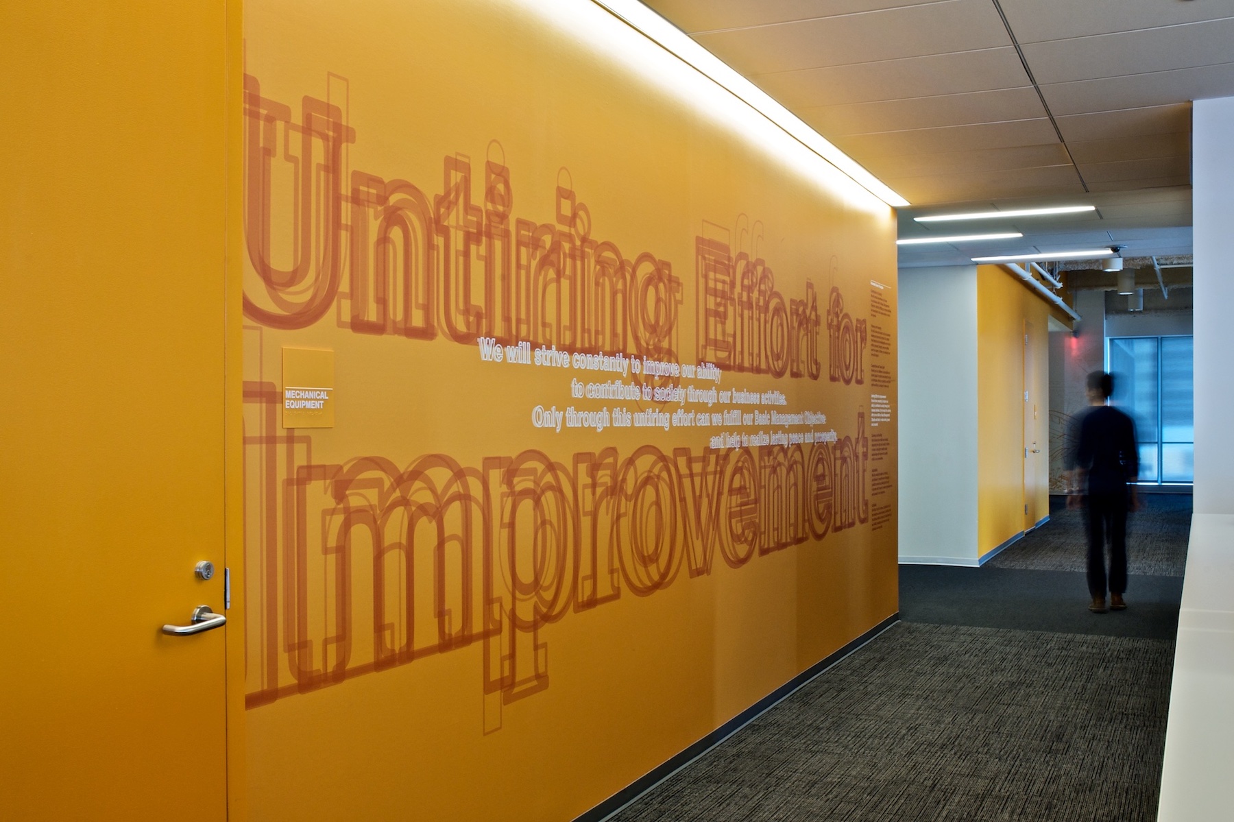 Wall graphics for Panasonic