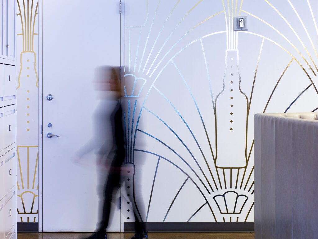 Wall graphics for Pernod Ricard